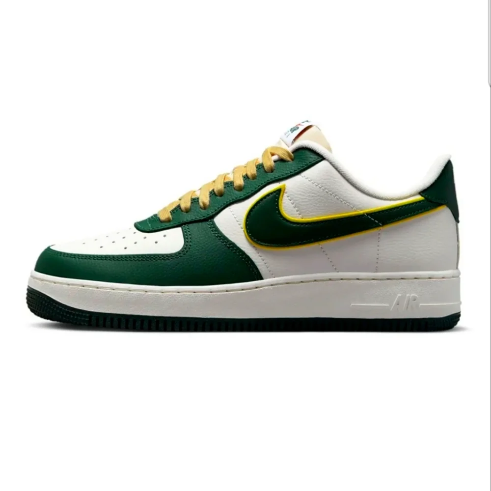 NIKE AIR FORCE 1 '07 LV8 LOW 💚NOBEL GREEN💚PURE CLASSICLOOK - Picture 3 of 9